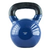 Kettlebell 28kg żeliwny pokryty winylem KNV28 blue hms