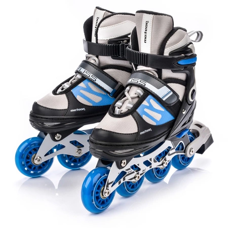 Rolki METEOR HELLIS blue L (39-43)