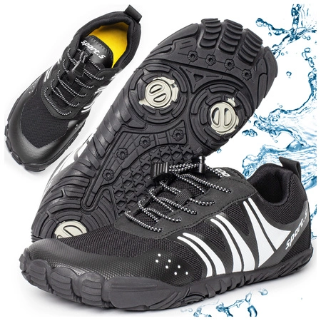 Buty do wody i morsowania – plażowe do pływania na kajak i plaże 41 czarne