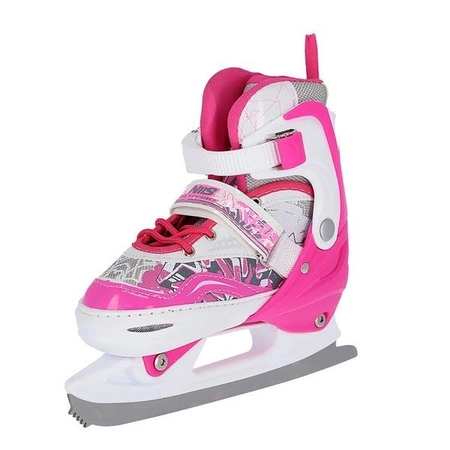 Łyżwy/rolki 2w1 NF10927A ciemno różowe L Nils Extreme