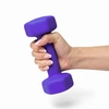 Hantla neoprenowa 1kg ciężarek fitness żeliwny do ćwiczeń