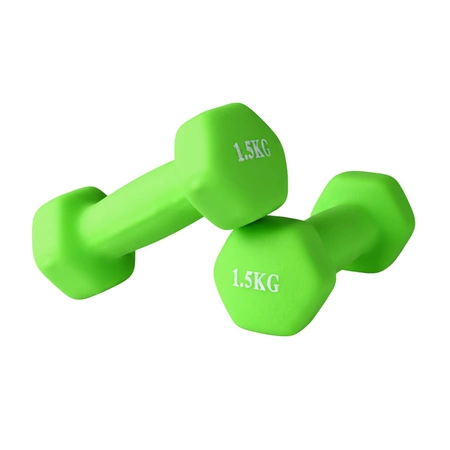 Hantelki neoprenowe 2x1,5 kg HW10 Pretorians