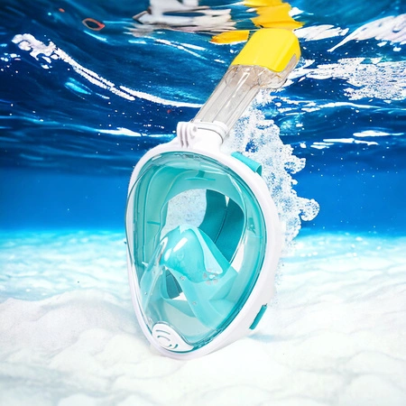 Maska do nurkowania dla dzieci z uchwytem na kamerę