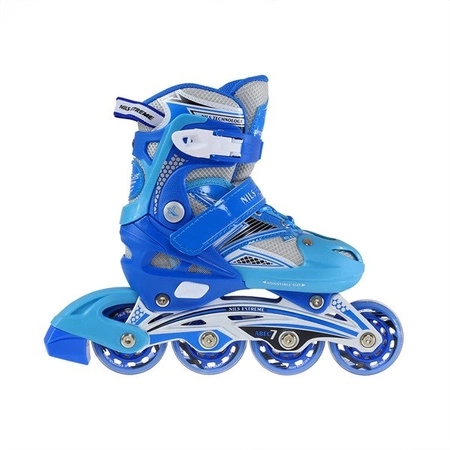 ROLKI NILS EXTREME NA0326 A regulowane 38-41 niebieskie L