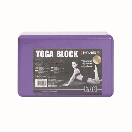 Kostka, blok do yogi fioletowa KJ01 HMS