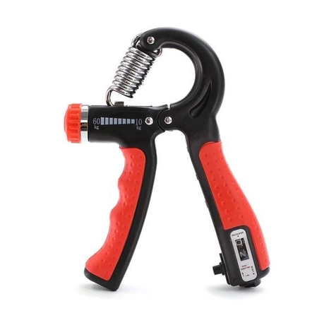 Ściskacz regulowany 5-60 kg do rąk z licznikiem SR1
