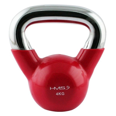 KETTLEBELL 4 KG WINYL / CHROM KTC04 HMS