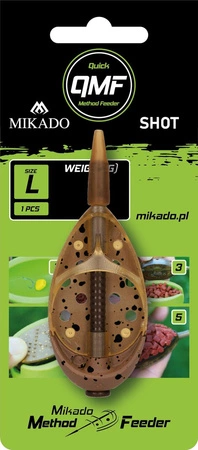 KOSZYCZEK - METHOD FEEDER SHOT Q.M.F. SYSTEM L - 40g - op.1szt.