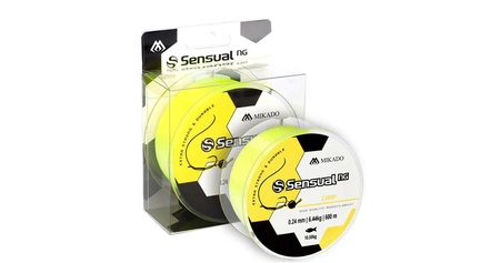 ŻYŁKA - SENSUAL N.G. CARP 0.45mm/30kg/600m - ŻÓŁTA - op.1szp.