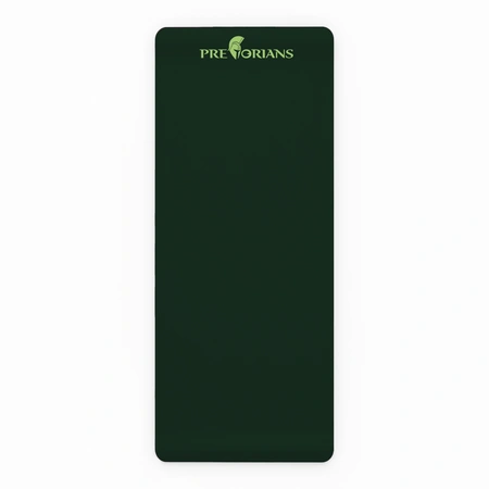 Mata do ćwiczeń fitness yogi 6mm TPE Pretorians zielona