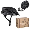 Kask ochronny do jazdy na rowerze rolkach czarny rozmiar L Nils Extreme MTW291