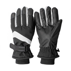 Rękawiczki narciarskie zimowe na snowboard narty M/L czarne