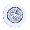 Dysk do frisbee Ultimate latający do rzucania DF-01 biały gwiazda