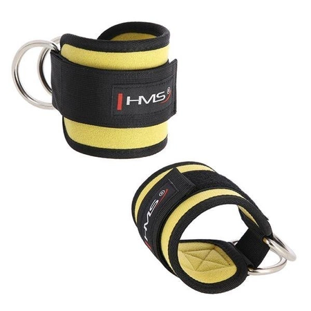 Opaski treningowe na kostkę żółte (2szt) OPX03 HMS