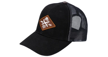 CZAPKA Z DASZKIEM - TRUCKER - MIKADO ADVENTURE - CZARNA - op.1 szt.