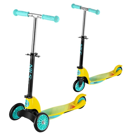 Hulajnoga dziecięca 2w1 Lime HLB202 Nils Fun