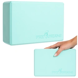  Kostka do jogi klocek blok do ćwiczeń rozciągania Pretorians niebieska