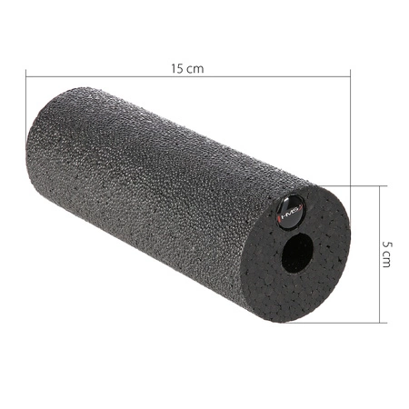Wałek/roller do masażu 15cm FS116 black HMS