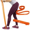 Guma fitness taśma 19mm 14-23kg pomarańczowa