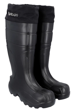 KALOSZE - MIKADO NORTH POLE THERMAL rozm. 45 - CZARNE - op.1kpl.