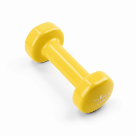 Hantelek żeliwny 0,75 kg ciężarek winylowy Pretorians