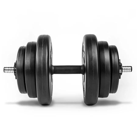 Zestaw hantli 2x20kg hantle bitumiczne