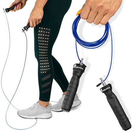 Skakanka JR10 Pretorians czarno-niebieska