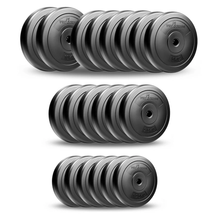 Zestaw do ćwiczeń 86kg ze sztangą 180 cm, gryfem 120 cm łamanym, nakładem obciążeń i hantlami