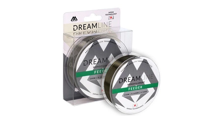 ŻYŁKA - DREAMLINE FEEDER - 0.26mm/8.60kg/150m - ZIELONA - op.1szp.