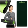 Mata do ćwiczeń fitness yogi 6mm TPE Pretorians zielona