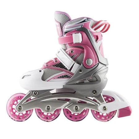 ROLKI NILS EXTREME NA0326 A regulowane 38-41 różowe L