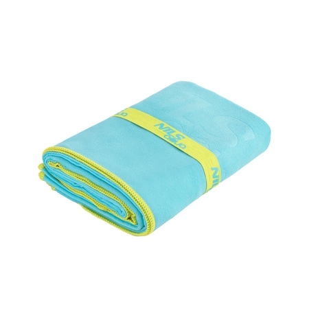 Ręcznik z mikrofibry szybkoschnący jasnoniebieski 140x70 cm NAR11 Nils Aqua