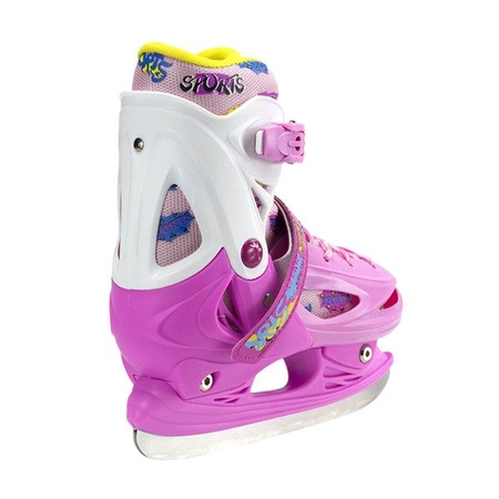 ŁYŻWY HOKEJOWE NILS EXTREME NH1105A A regulowane 27-30 XS różowe