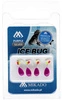 PRZYNĘTA - ICE BUG rozm. 4mm - FIOLETOWO SREBRNY - op.4szt.