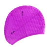 Czepek silikonowy na basen pływacki kąpielowy CPK04 kropla fioletowy