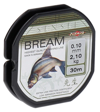 ŻYŁKA - SENSEI BREAM - 0.10mm/2.60kg/30m - op.1szp.