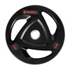 TOX20 czarny talerz olimpijski ogumowany hms 20kg