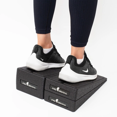 Kliny do przysiadów rozciągania - zestaw 3 bloczki do ćwiczeń i rehabilitacji