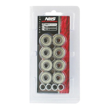 ŁOŻYSKA ABEC-7 CARBON (8szt.) Nils Extreme