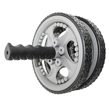 Kółko wałek podwójny do ćwiczeń fitness WA03 HMS