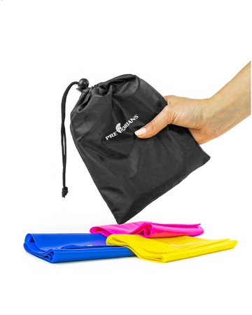 Taśma rehabilitacyjna guma do ćwiczeń 2m komplet Pretorians RB03