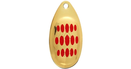 BŁYSTKA OBROTOWA - HYPNOTIC nr 0 - GOLDEN RED - op.1szt.