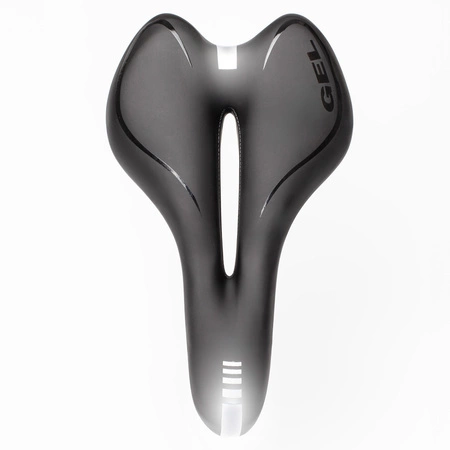 Siodełko rowerowe wąskie sportowe miękkie żelowe wygodne wentylacją