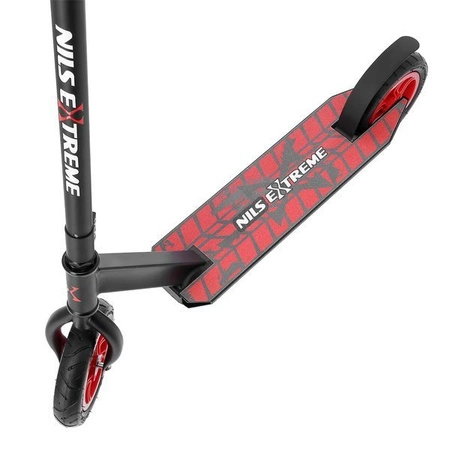 HC020 hulajnoga z pomp. kołami nils extreme red