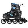 Rolki 2w1 czarno-niebieskie łyżworolki NH18191 Nils Extreme M