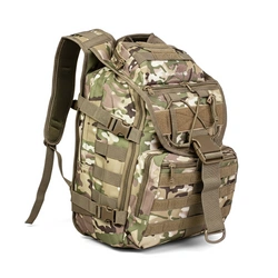 Plecak taktyczny turystyczny wojskowy z klapą militarny survival 40 litrów moro