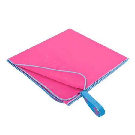 Ręcznik z mikrofibry szybkoschnący różowy 140x70 cm NAR11 Nils Aqua