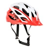 Kask na rower rolki biało-czerwony rozmiar M Nils Extreme MTW210