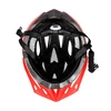Kask na rower rolki biało-czerwony rozmiar M Nils Extreme MTW210