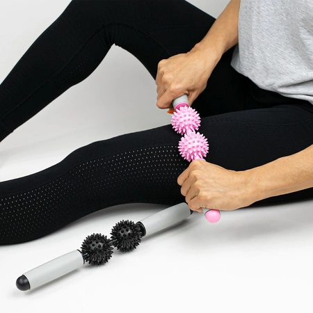 Przyrząd do masażu rolowania duoball czarny PAM1 Pretorians